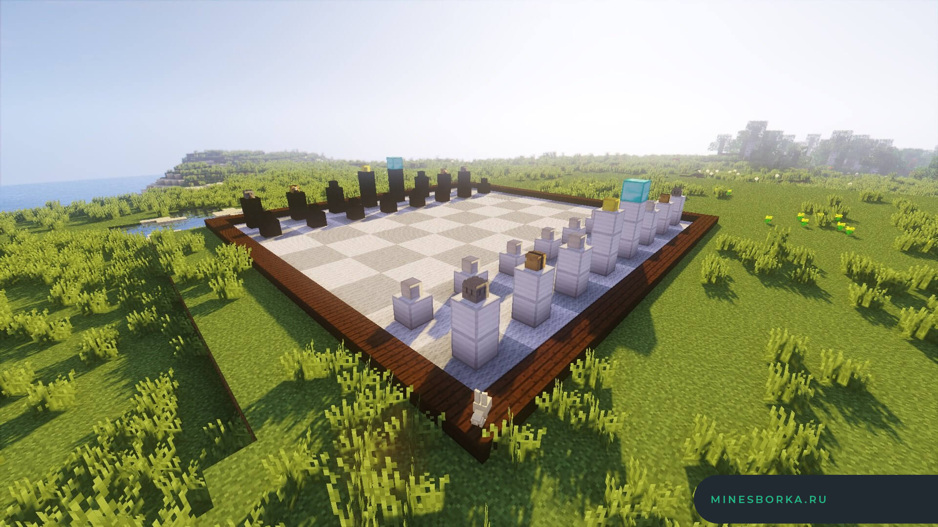 Скачать плагин MineChess | Настоящие шахматы в виде мини-игры на сервер Minecraft