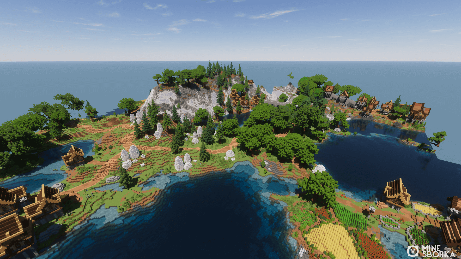 Giant Empire - Невероятно огромный хаб для вашего сервера Minecraft [ + SCHEMATIC ]