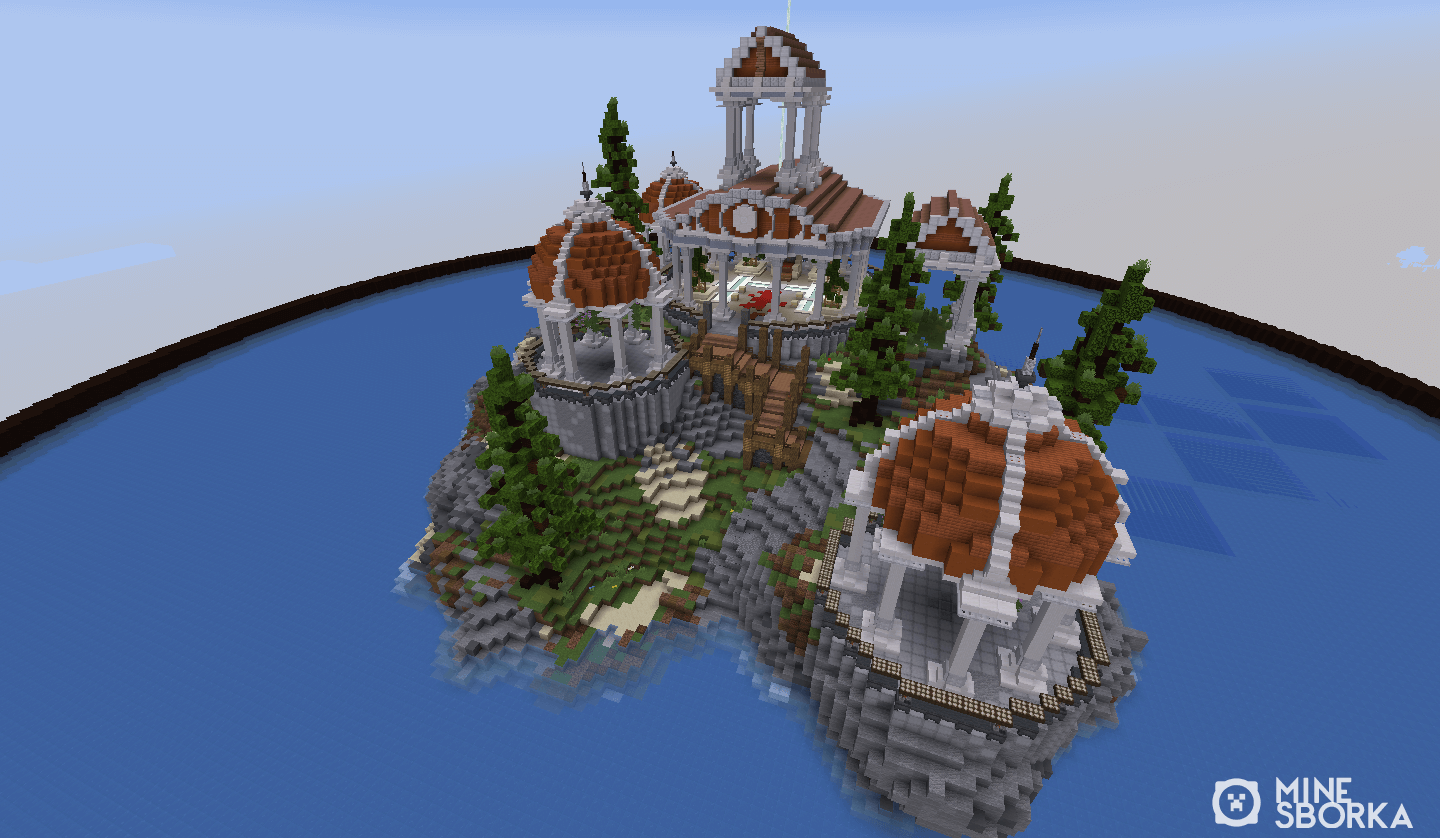 Скачать маленькое лобби для сервера MineCraft 1.17.1 и выше