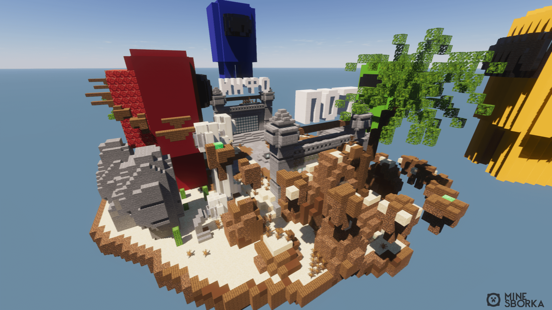 Скачать лобби для мини игры AmongUs на сервере Minecraft 1.12.2 и выше